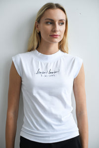 WHITE SHORT SLEEVE WOMEN'S T-SHIRT